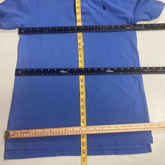 POLO BY RALPH LAUREN Big Boy’s Polo Shirt Blue‎ Size XL 18/20 Short Sleeves - Picture 6 of 8